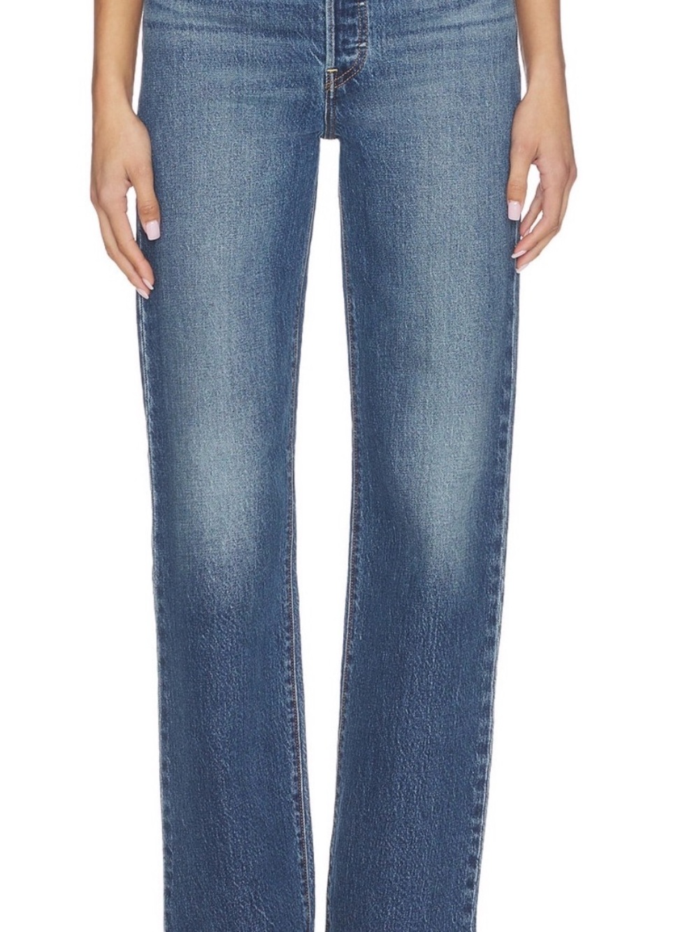Levi's Ribcage Straight Women's Jeans - Light Blue Denim